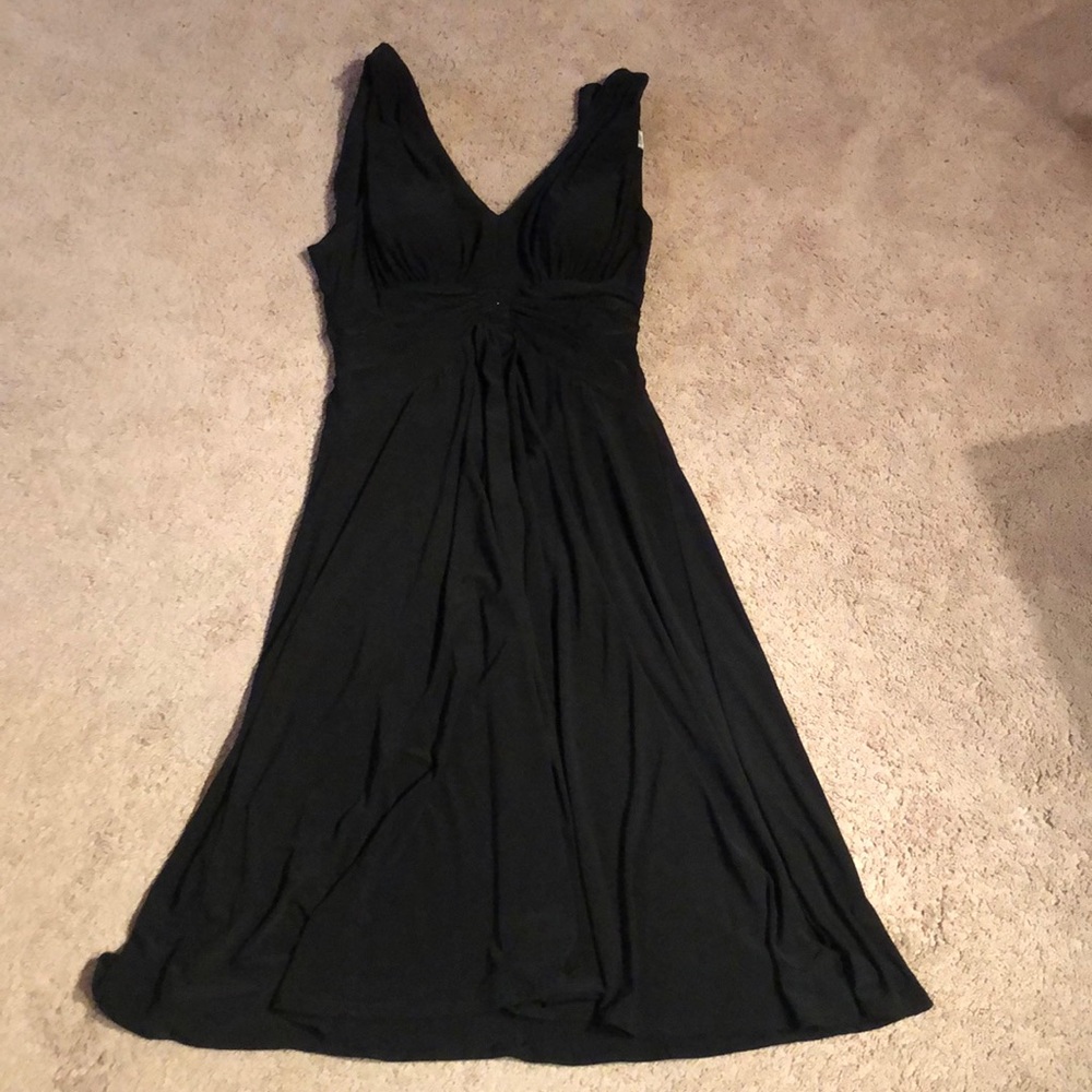 Black cocktail dress